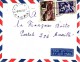 BAIBOKOU TCHAD AFRIQUE COLONIE FRANÇAISE LETTRE AVION VIA FRANCE CHUTES USINE BOALI CAFE TIMBRE CAD MARCOPHILIE 2 SCANS - Storia Postale