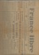Journal France Libre Mercredi 1er  Novembre 1944 - Altri & Non Classificati