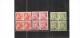 Delcampe - Saar French Asmin. Serue Miner+1947:Block X 4 See  Scans - Neufs