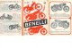 Benelli Produzione Moto 1958 Depliant Originale Genuine Factory Brochure Prospekt - Moto
