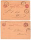 Rumänien, 1884, 1888, 2 GA, Stp.!  , #81 - Covers & Documents