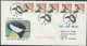 O) 2006 KOREA, BIRDS-PARUS MAJOR, FDC USED TO PANAMA, XF - Korea (...-1945)