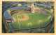 225301-Ohio, Columbus, Red Bird Stadium, Night View, Linen Postcard, Curteich No 7A-H3260 - Baseball