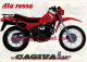 CAGIVA ALA ROSSA 350 + PRODUZIONE 1986 Depliant Originale Genuine Motorcycle Factory Brochure Prospekt - Motor Bikes