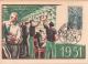 FRANCE  879 FDC Premier Jour Journée Du Timbre 1951 PARIS (CV 170 €) Varitété De Teinte - Storia Postale