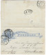 OLANDA - PAESI BASSI - NEDERLAND - PAYS BAS - 1898 - Postblad 5c - Viaggiata Da 'S-Gravenhage Per Amsterdam - Postal Stationery