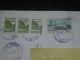 LETTRE ROUMANIE ROMANIA ROMANA AVEC YT 3956 ET PA 317 - HOTEL ROMAN BAILE HERCULANE - AVION BOEING 737 - - Covers & Documents