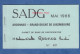 Carnet De Bons De Participation - SADG - Mai 1966 - Ardennes / Grand Duché Du Luxembourg - Vianden Echternach Renwich - Luxembourg