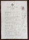 1904 CONSOLATO GENERALE D´ITALIA ROSARIO : DOCUMENTO. BOLLO E FIRMA DEL CONSOLE + MARCA DA BOLLO AFFARI ESTERI - Fiscale Zegels