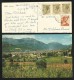 Italy 1968 Air Mail Postal Used Panorama  Picture Postcard With Stamps - Unclassified