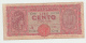 Italy 100 Lire 1944 G-VG Pick 75a 75 A - 100 Liras