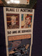 Delcampe - Blake Et Mortimer Jacobs 1946 1996 50 ANS DE SERVICES Anniversaire - Affiches & Offsets