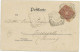 CARTOLINA &ndash; 1901 &ndash; Postkarte &ndash; Carte Postale &ndash; Gruss Aus Mannheim, Jesuitenkirche - Viaggiata... - Mannheim