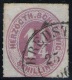 Bredstedt 25/? 66 Auf 1 1/4 Shillinge Lila - Schleswig Holstein Nr. 14 - Schleswig-Holstein