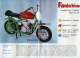 Fantic FANTICHINO 50 2° SERIE 1973 Depliant Originale Italiano  Genuine Brochure Prospekt - Motorräder