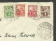 Estland Estonia 1927 Letter With Many Stamps KURESSAARE - Berlin - Estonia