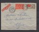 Madagascar - N° 166 Et PA 7 Obli/sur Lettre  Pour Alger - 1937 - Briefe U. Dokumente