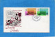 NLLE HEBRIDES-2- Enveloppes FDC-illustrée-1966 -série N°245-8-Français+Anglais - FDC