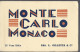 LOT Carnet De 20 Cp Avec 18 MONACO MONTE CARLO Nuit Casino Jardins Café Rocher Ravin Sainte Dévote Palais Port - Collections & Lots