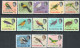 Gambia 1963 - Birds Set Of 13 SG193-205 VLHM/LHM - Set Cat £85 SG2018 - See Scans & Description Below - Gambia (...-1964)