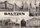 5485- BAUTZEN- POSTAL OFFICE, CHURCH, TOWN HALL, MUSEUM, POSTCARD - Bautzen