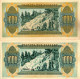 WWII Banknote,lot Of Two1000 Dr 1941,P.117b(1)+(2),as Scan - Grèce