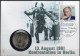 Numisbrief Deutschland 1989 BRD 1DM,1706+DDR 1M,20Mark,3037 SST 45€ Konfrontation An Grenze In Berlin Coin Cover Germany - 1 Mark