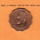 EGYPT   10  MILLIEMES  1943---AH 1362  (KM # 361) - Egypt