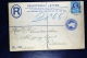 Great Britain: Uprated Registered Cover London To Rotterdam, 1895,  Label - Entiers Postaux