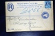 Great Britain: Uprated Registered Cover London To Rotterdam, 1895,  Label - Postwaardestukken