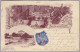 AK DE BAY 1908-01-05 Schweinfurt "Gruss Aus"  Foto Fr. Classen - Schweinfurt