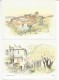 LOT De 4 CPM Illustrateur Loic TREHIN AQUARELLE--Format 12x17__SAINT-PAUL DE VENCE - 5 - 99 Cartoline