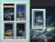 Delcampe - Mondkalender Vom Richtigen Zeitpunkt&topic Stamp 2244/5+Block 75-247 O 52€ Astronomie/Astrologie Ms Space Sheet Bf Corea - Calendars