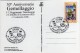 Italia 2008 30° Anniv. Gemellaggio Tra 11° Reggimento Trasmissioni Esercito E Comune Di Leonessa Coats Of Arms - Enveloppes