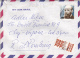 695A  AIRMAIL COVER 1984 SEND TO ROMANIA - Gebruikt (met Tabs)