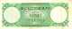 FIJI 1 POUND GREEN QEII HEAD FRONT & MOTIF BACK DATED 01-01-1967 F+ P.53i READ DESCRIPTION!! - Fiji