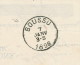 924/22 - Abonnement Téléphonique 1896 - Reçu Affranchissement TRICOLORE TP Armoiries, Fine Barbe ST GHISLAIN Vers BOUSSU - Telefoonzegels [TE]