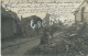 Langemark 1915 -Vernietiging  ... Straat, Huizen, Kerk - Duitse Soldaten  - Duitse Fotokaart ( Verso Zien ) - Langemark-Poelkapelle