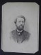 " Your Cousin PHIL. " - HOMME AMERICAIN - 2 Octobre 1869 - USA - CDV Par Clarks, Photographie à Lafayette - A Voir ! - Identified Persons