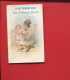 RARE CHROMO CALENDRIER TRIMESTRIEL 1877 PARIS TENTATION RUE ST HONORE  DANGIVILLE HERBEMONT ?  JEUNE BAIGNEUSE - Petit Format : ...-1900