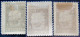 FIUME 1923 Venetian Ship COMPLETE SET MLH Scott172-174 CV$5 - Fiume & Kupa