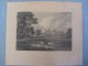 Gravure Antique De 1805 Du College Eaton - Antique Engraving Of Eaton College In Bucks - Prints & Engravings