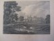 Gravure Antique De 1805 Du College Eaton - Antique Engraving Of Eaton College In Bucks - Prints & Engravings