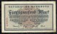 ALLEMAGNE .  BILLET DE 50.000  MARK . 1923 . - 50.000 Mark