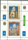 Delcampe - Fantasy Label Synagogue Synagogues  Sinagoga Synagoge NICE 8 Small Sheets - Mosquées & Synagogues