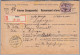 Heimat ZH USTER 1899-01-16 R-Einzugsmandat Nach Zofingen Mit AK-Stempel - Brieven En Documenten