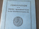Constitution Of The ANGYRA, International Society For The Aid Of Greek Seamen, Inc.Griechische Seefahrer. 1952. New York - Décrets & Lois