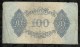 ALLEMAGNE .   BILLET DE 100  MARK .1922  . - 100 Mark