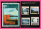 10 Cartes De New-Zeland En Timbres - Stamp - Postcard Série 1 à 10 - Nouvelle-Zélande