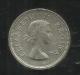 SOUTH AFRICA 1955 SILVER COIN 1 SHILLING MONETA D'ARGENTO 1 SCELLINO - Afrique Du Sud